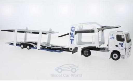 Diecast model cars Mercedes Actros Base 2 CAT Autotransporter 1/43 Eligor