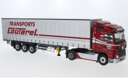 Diecast model cars Mercedes Actros Streamspace 5 Transports Coutarel bache de camion-tracteur 1/43 Eligor