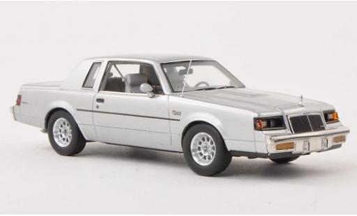 Diecast model cars Buick Regal T-Type grey 1986 1/43 Ertl