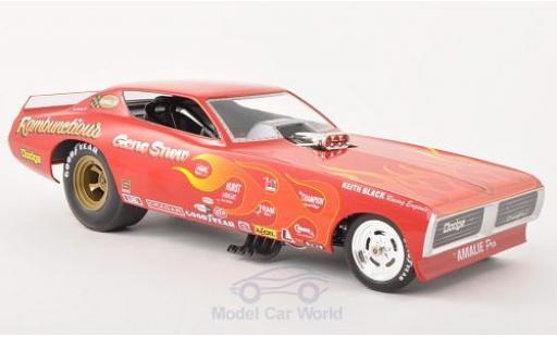 Diecast model cars Dodge Charger 1971 Funny Car Rambuctious NHRA 1/18 Ertl