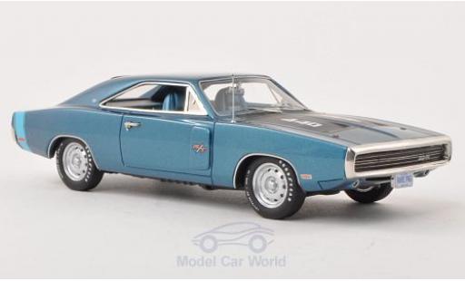 Diecast model cars Dodge Charger 1970 R/T metallic blue/matt-black 1/43 Ertl