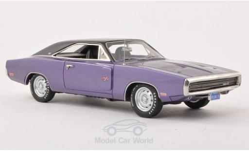 Diecast model cars Dodge Charger 1970 R/T purple/matt-black 1/43 Ertl