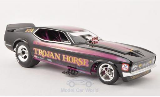 Diecast model cars Ford Mustang Funny Car Trojan Horse NHRA 1972 1/18 Ertl