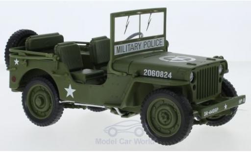Diecast model cars Jeep Willys Militaire MB olive 1941 1/18 Ertl