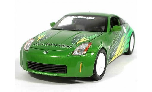 Nissan 350Z Base 1/18 Ertl 2003 THE FAST AND THE FURIOUS diecast model cars