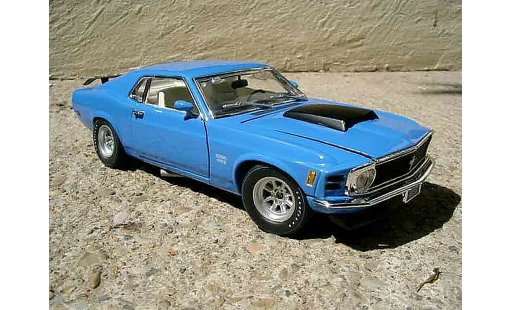 Ford Mustang Boss 429 1/18 Motormax  diecast model cars