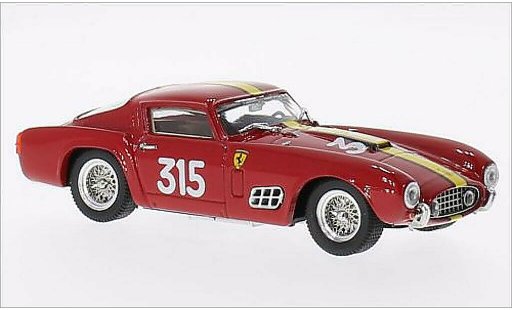 Ferrari 250 GT 1/43 Brumm Berlinatta PL No.315 Ecurie Francorchamps Giro di Sicilia 1957 diecast model cars