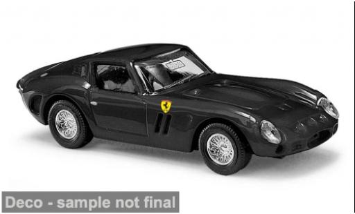 Diecast model cars Ferrari 250 GTO black 1962 1/87 Busch