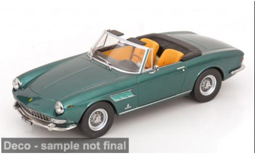 Diecast model cars Ferrari 275 GTS Pininfarina Spyder green 1964 1/18 KK Scale