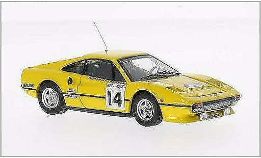 Ferrari 308 GTB 1/43 Best No.14 Tour de France 1985 /S.Newman diecast model cars