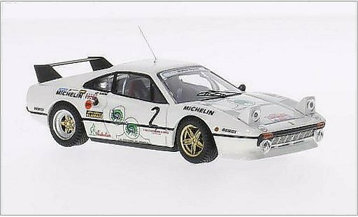 Ferrari 308 GTB 1/43 Best No.2 Team Michelotto Monza 1983 diecast model cars