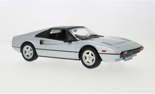Diecast model cars Ferrari 308 GTS silver 1982 1/18 Norev