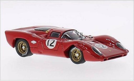 Ferrari 312 P 1/43 Best Coupe RHD No.12 N.A.R.T. Bridgehampton 1969 diecast model cars