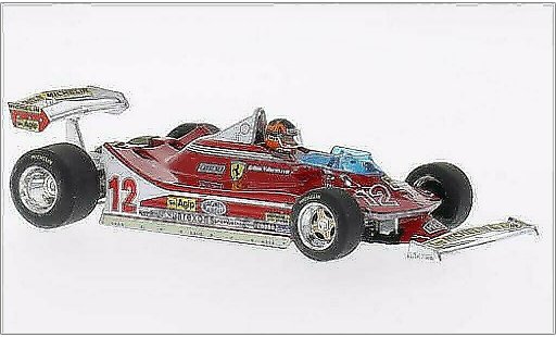 Ferrari 312 T4 1/43 Brumm No.12 Scuderia GP Holland 1979 diecast model cars