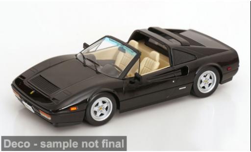 Diecast model cars Ferrari 328 GTS black 1985 US-Version Miami Vice 1/18 KK Scale