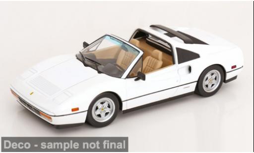 Diecast model cars Ferrari 328 GTS white 1985 US-Version 1/18 KK Scale