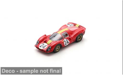 Diecast model cars Ferrari 330 P4 24h Le Mans 1967 #24 W.Mairesse/J.Beurlys 1/43 Look Smart