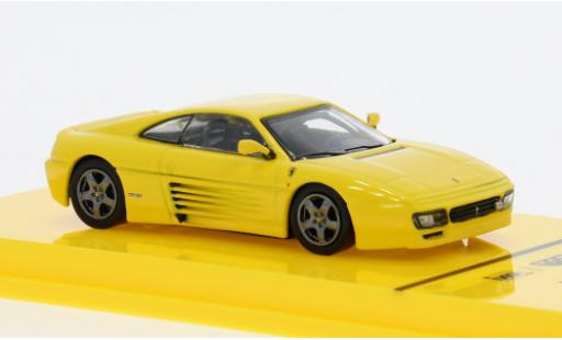 Diecast model cars Ferrari 348 Challenge yellow 1/64 Tarmac Works