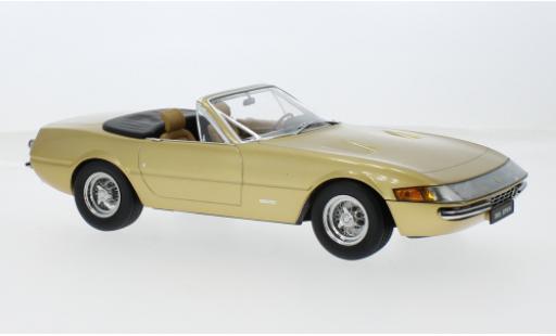 Diecast model cars Ferrari 365 GTS/4 Daytona Spider beige 1969 1/18 KK Scale