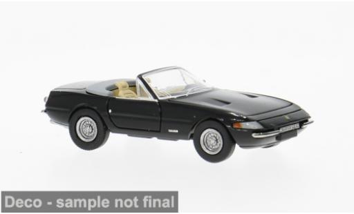 Diecast model cars Ferrari 365 GTS/4 Daytona Spider black 1971 1/87 Brekina