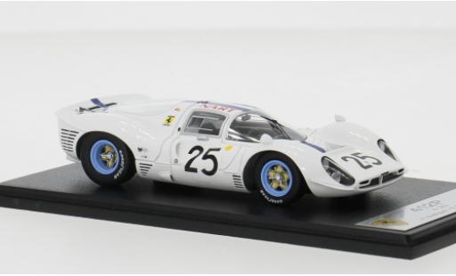 Diecast model cars Ferrari 412 course P 24h Le Mans 1967 #25 P.Rodriguez/G.Baghetti 1/43 Look Smart