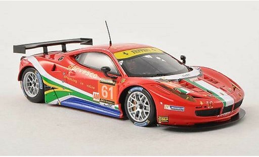 Ferrari 458 Italia GT2 1/43 Fujimi No.61 AF Corse 24h Le Mans 2013 /M.Cioci diecast model cars