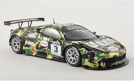 Ferrari 458 Italia GT3 1/43 Fujimi No.3 Auto /AF Corse Macau GT Cup 2012 diecast model cars