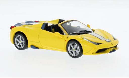 Diecast model cars Ferrari 458 Speciale A yellow 2013 .-133 1/43 SpecialC