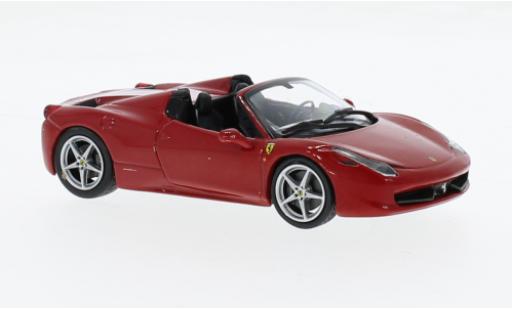 Diecast model cars Ferrari 458 Italia Spider red 2011 .-133 1/43 SpecialC