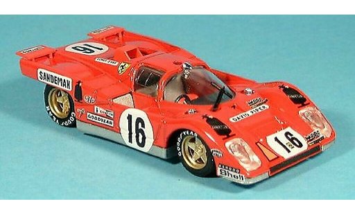 Ferrari 512 M 1/43 Brumm 4th Scuderia David Piper Craft-Wier diecast model cars