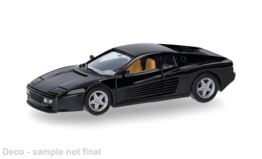 Diecast model cars Ferrari 512 Coupe TR black 1/87 Herpa