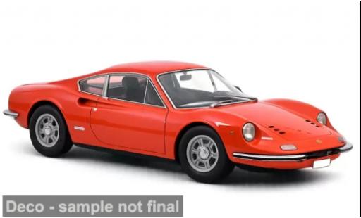 Diecast model cars Ferrari Dino GT 246 red 1968 1/18 Norev