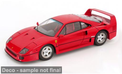 Diecast model cars Ferrari F40 Coupe red 1987 1/12 KK Scale