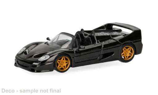 Diecast model cars Ferrari F50 Spider black 1/87 Herpa