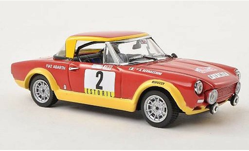 Fiat 124 Abarth 1/43 Vitesse No.2 Rally Portugal 1974 /A.Bernacchini diecast model cars