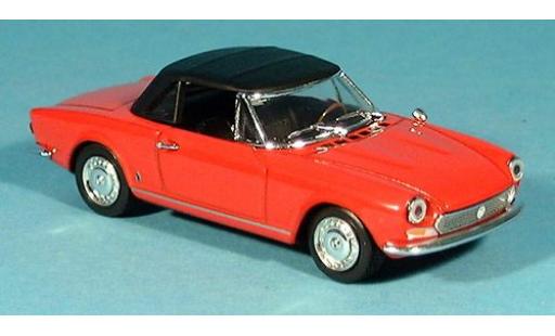 Diecast model cars Fiat 124 Limousine Sport red 1/43 Vitesse
