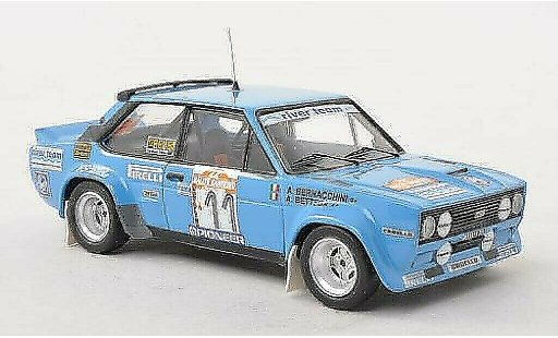 Fiat 131 Abarth 1/43 Trofeu No.11 River Team Rally San Remo 1980 /A.Bemacchini diecast model cars