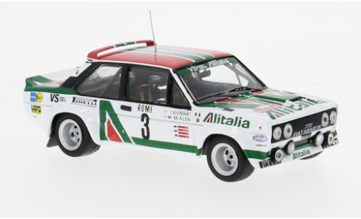 Diecast model cars Fiat 131 Abarth Rally Monte Carlo 1979 #3 M.Alen/I.Kivimaki 1/43 IXO