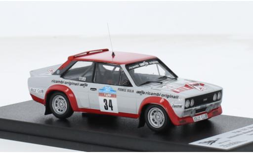 Diecast model cars Fiat 131 Abarth Targa Florio 1979 #34 A.Mandelli/G.Pernice 1/43 Trofeu