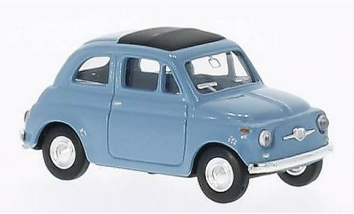 Fiat 500 B 1/43 Del Prado blue diecast model cars