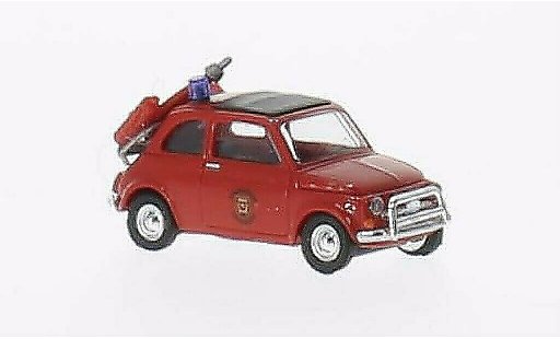 Fiat 500 B 1/87 Busch Brandweer Fire brigade (NL) diecast model cars