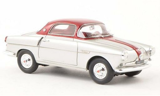 Fiat 600 Viotto 1/43 Matrix Coupe grey/red diecast model cars