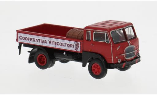 Diecast model cars Fiat 642 Pritsche flatbed 1962 Cooperativa Viticoltori 1/87 Brekina