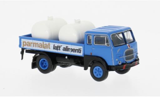Diecast model cars Fiat 642 Pritsche flatbed 1962 Parmalat 1/87 Brekina