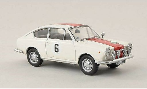 Fiat 850 Coupe 1/43 IXO No.6 Rally Bavaria 1968 diecast model cars