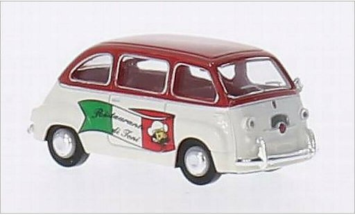 Fiat Multipla Multipla 1/87 Brekina Ristorante di Toni diecast model cars