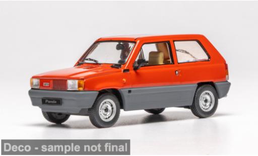 Diecast model cars Fiat Panda 45 red 1980 1/43 IXO