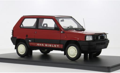 Diecast model cars Fiat Panda 4x4 red 1989 1/18 Spark
