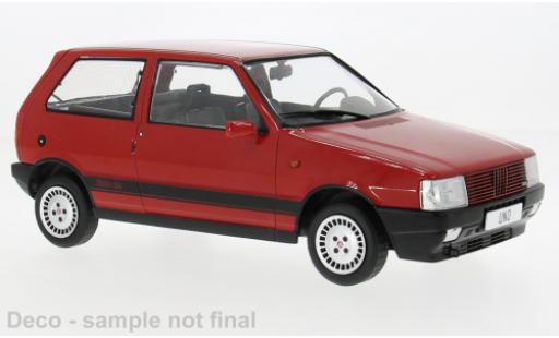 Diecast model cars Fiat Uno Turbo i.e. ie red 1984 1/18 MCG