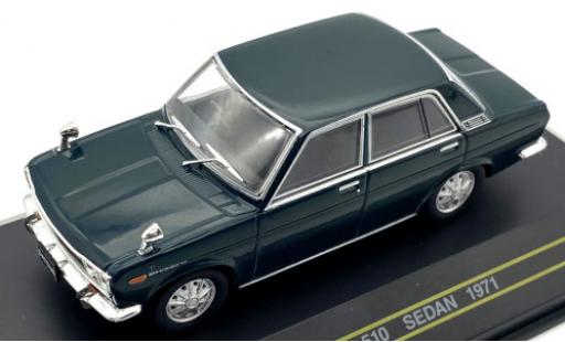 Diecast model cars Datsun 510 Sedan green RHD 1971 1/43 First 43 Models